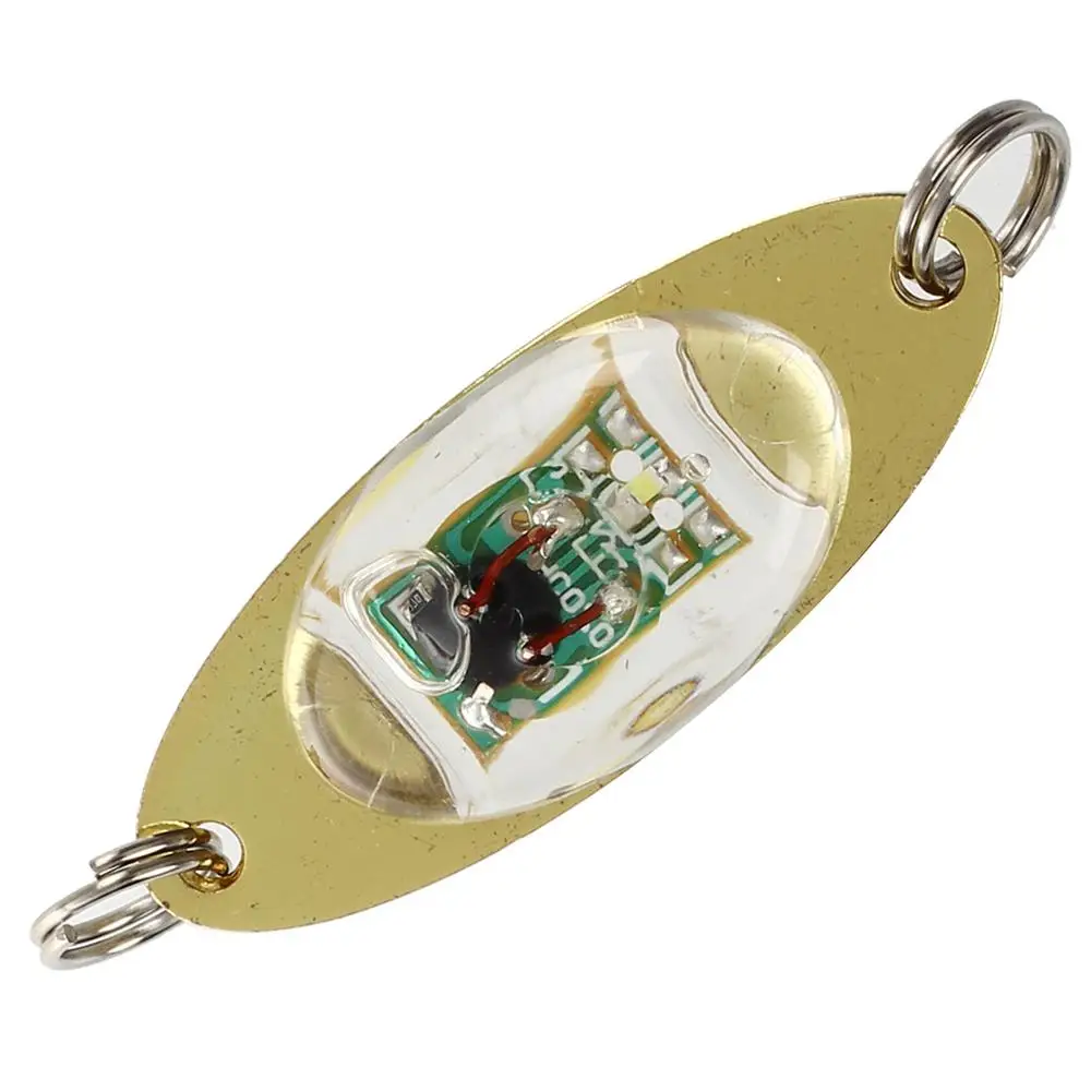 Luz de pesca con forma de ojo, lámpara de Flash LED de gota profunda, luz subacuática, señuelo de pesca de calamar, 5 uds. - imagen 3