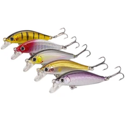 Señuelo de pesca 45mm 3,3g agua hundida Mini pececillo señuelo duro Artificial pequeño Crankbait lápiz Wobblers cebo duro