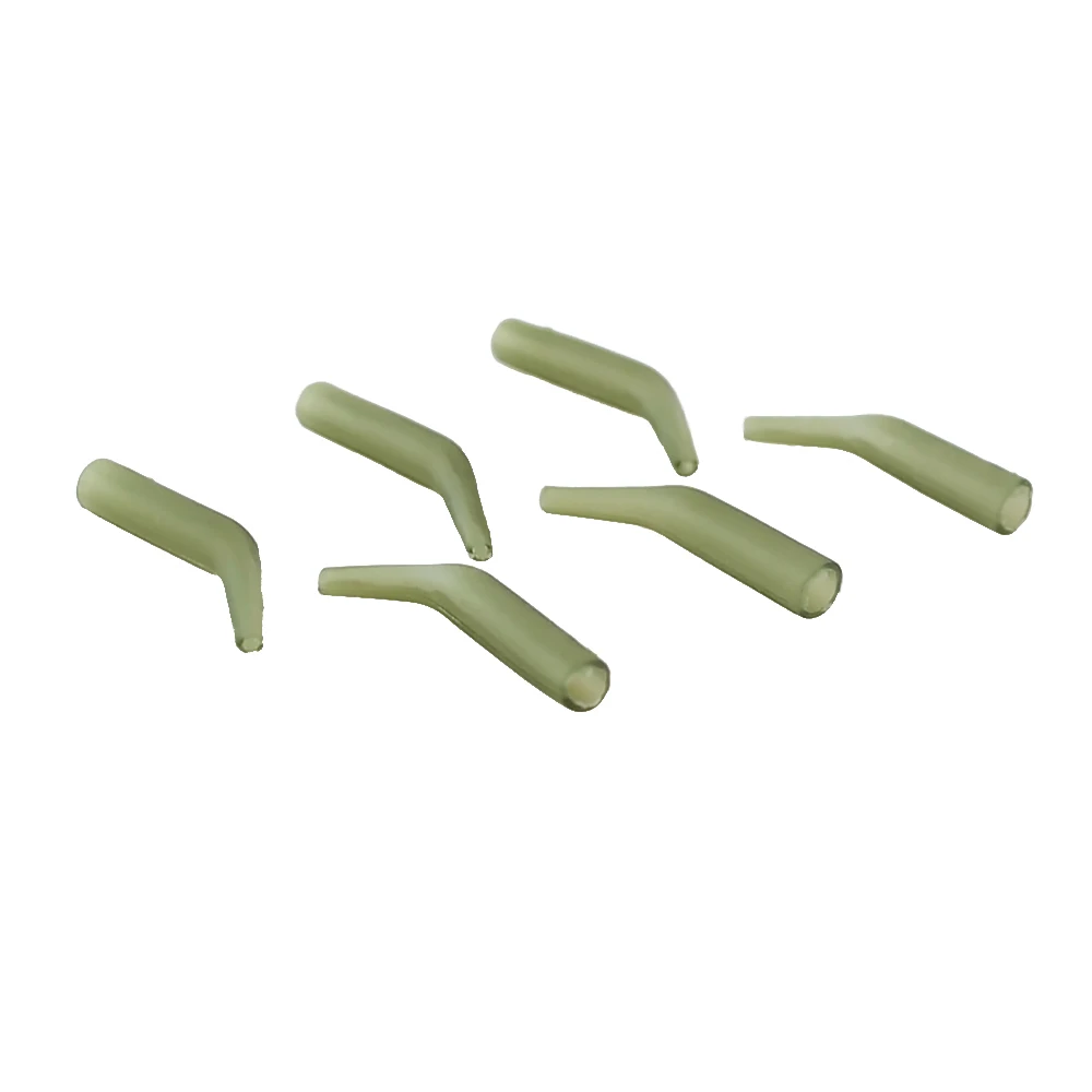 Manga de anzuelo de pesca de carpa, 25 piezas, aparejo de pelo, alineador de línea, accesorios de pesca de carpa AH202 - imagen 2