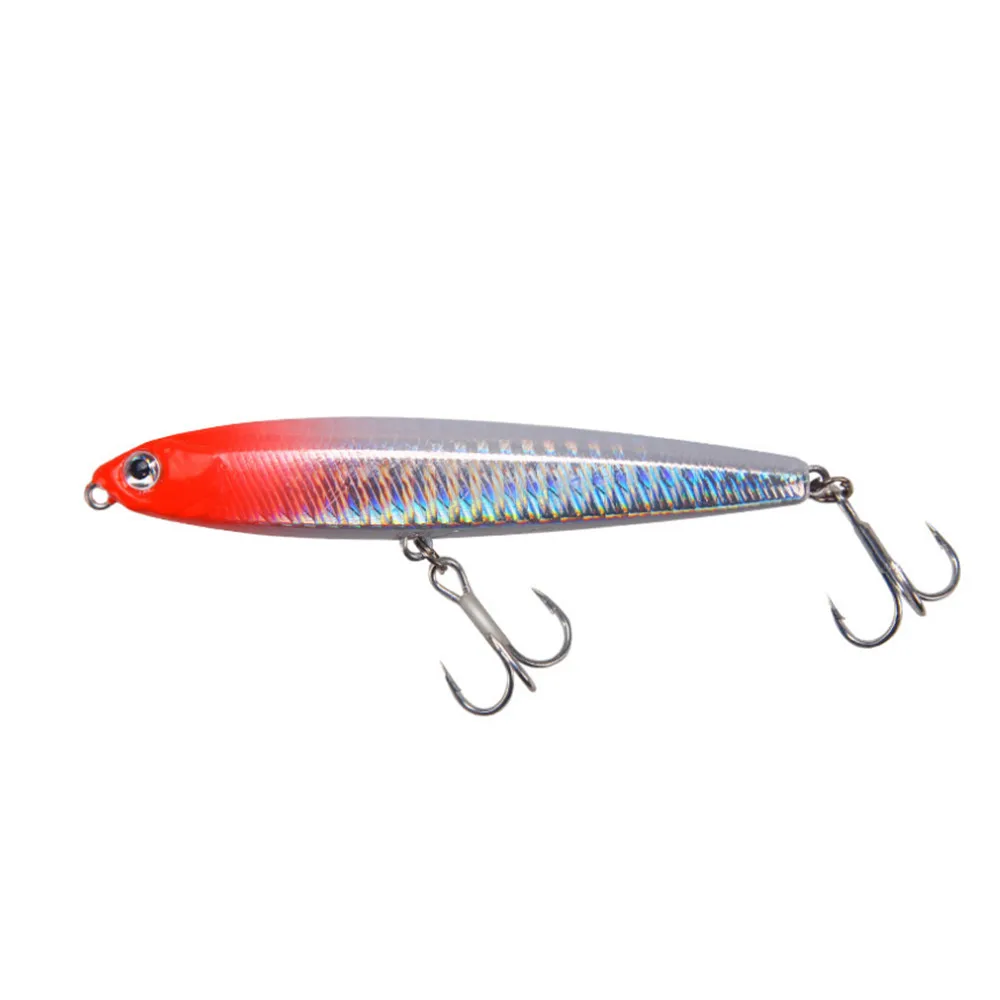Señuelo de Pesca de lápiz duro, cebo Artificial Wobbler con gancho para lubina, Lucio, aparejos de Pesca, 8cm, 14g, 1 ud. - imagen 5
