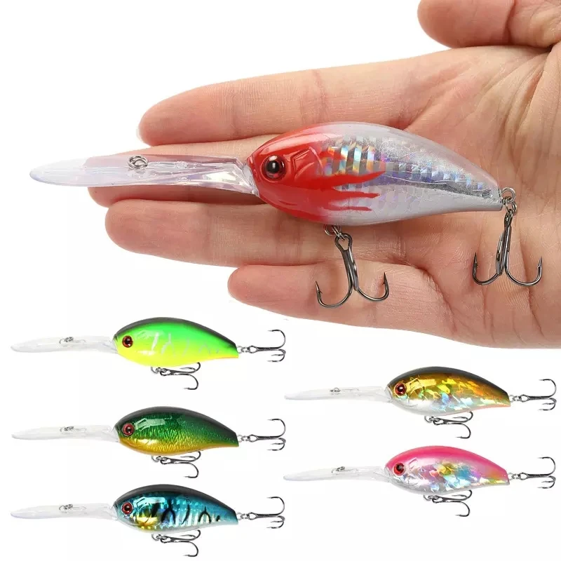 20 piezas-señuelo Artificial de pesca en roca, giratorio Biónico de 11,2 cm y 17,7g, Láser de color bronce, Wobbler - imagen 3