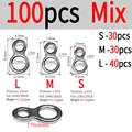 100pcs Size Mix