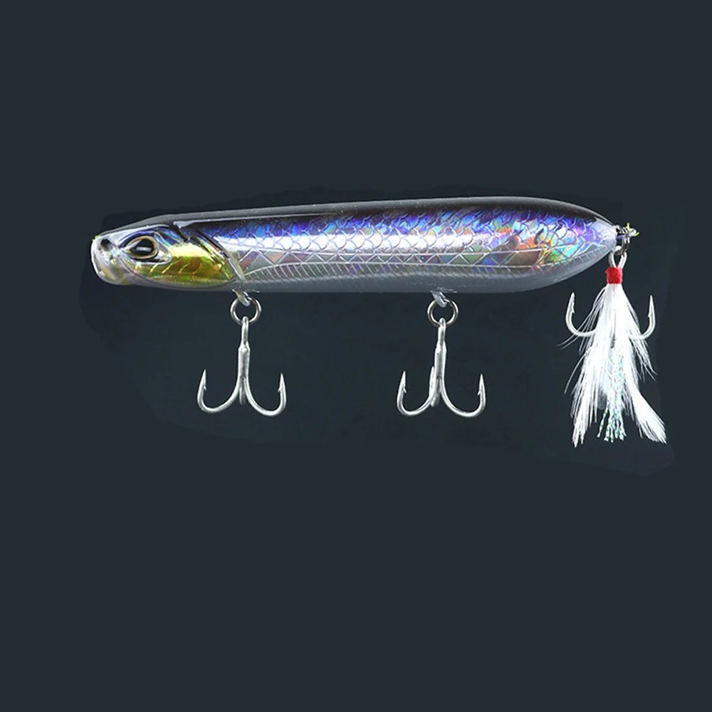 Señuelo de pesca de lápiz, 8cm/11,5g, superficie Artificial, plástico duro, superior, Wobbler, 1 ud. - imagen 4