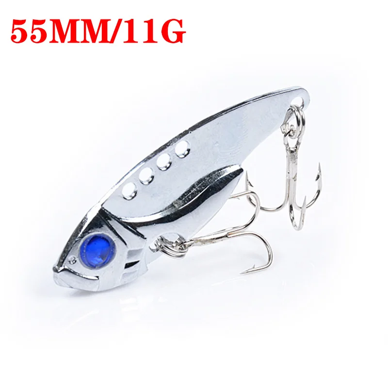 Señuelos de Metal VIB de 5cm y 10g, señuelo de cuchara con vibración, cebo de Pesca Artificial, aparejos de Pesca, 1 ud. - imagen 4