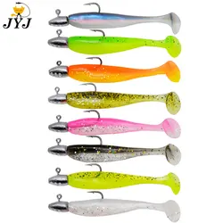 Cebo de pesca Ttail 5 cm con anzuelo jig head 2 g