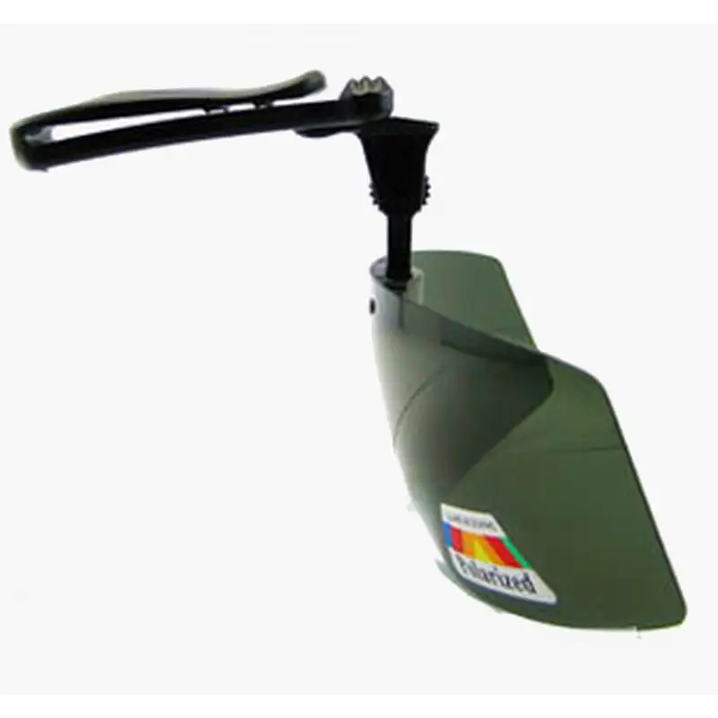 SU01 Gafas de sol de pesca con clip para gorra Polarizadas anti-UV Vino, amarillo, gris, negro, verde oscuro Café especialmente para usar gafas - imagen 4