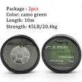 2pcs - camo green