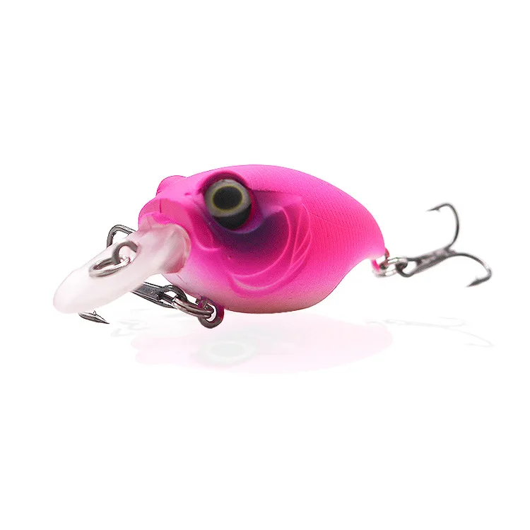 DHYJSFDC-señuelo de Pesca Wobbler, cebo de 6cm/8,4g, crankbait, perca, Wobblers - imagen 2