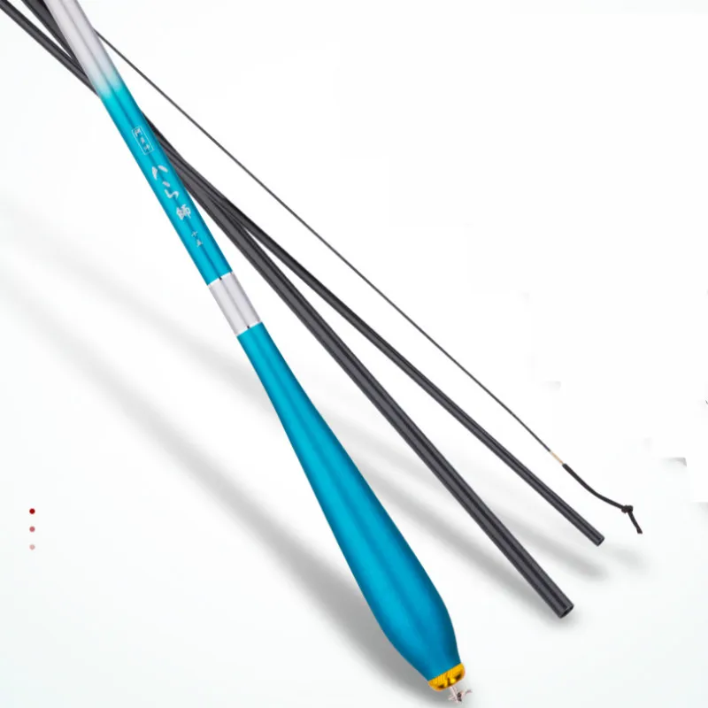 Caña de pescar de fibra de carbono, accesorio ultraligero para carpa, Angeln, sección larga, 2,7/3,6/3,9/4,5/5,4 m - imagen 2