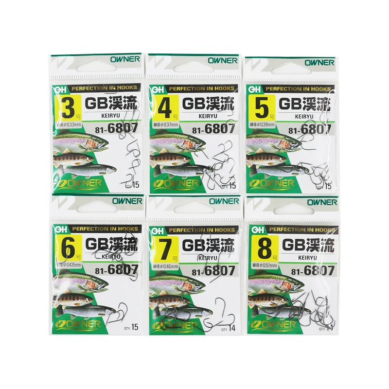 Owner-anzuelos De Pesca con púas De agua De mar, señuelo De Pesca De carpa, aparejos afilados, 816807 - imagen 3