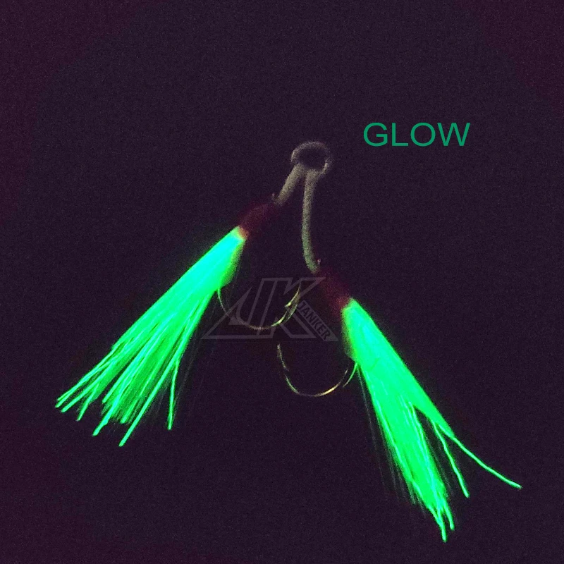 Anzuelo de pesca JK de oro inoxidable con línea de PE, señuelo japonés para agua salada - imagen 4