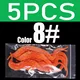 5pcs Color 8