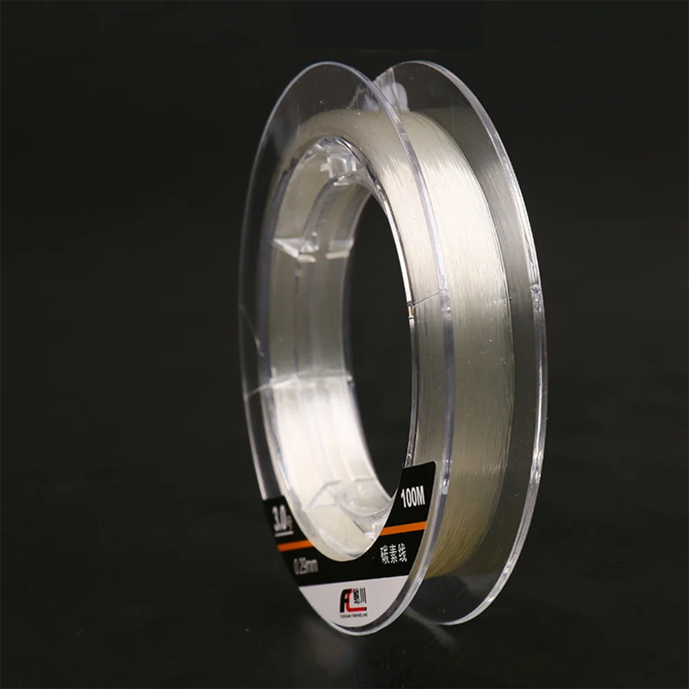 Luya-cable frontal de fibra de carbono para pesca en el mar, accesorio de fluorocarbono para carpa, 50m, 2, 2,5, 0,8, 1 piezas - imagen 2