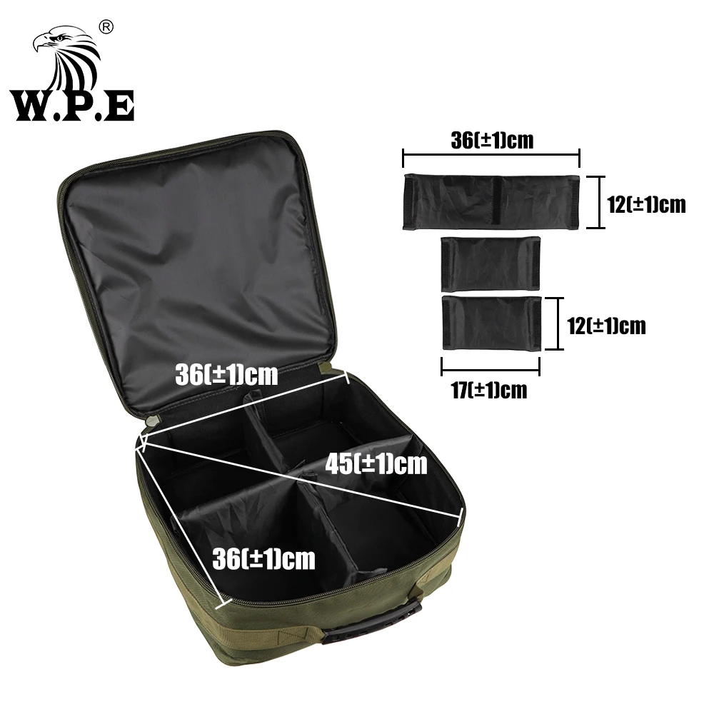 W.P.E-bolsa para carrete de Pesca, bolsa de almacenamiento para carrete de Pesca de carpa, accesorios para aparejos de Pesca, 1 unidad, 500-10000 - imagen 3