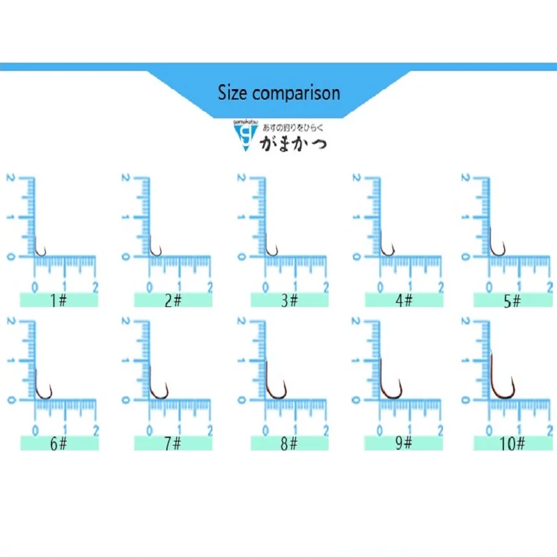 ¡Oferta! Anzuelos de pesca Gamakatsu con púas, gancho de pesca importado, frijol Gamakatsu rojo - imagen 3