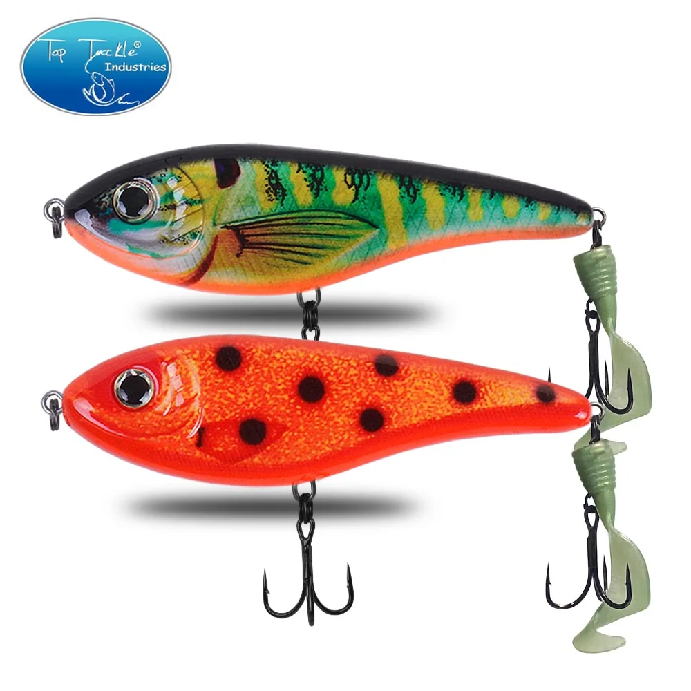 Cebo de hundimiento lento con cola suave, señuelo CF artificial de 90, 120 y 150mm para Lucio Musky Slider, aparejos de pesca de lubina - imagen 5