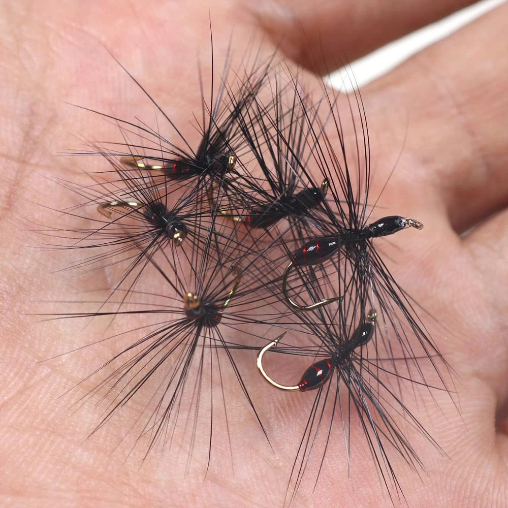 Wifreo-SEÑUELOS DE pesca con mosca, insectos artificiales, epoxi, hormiga, trucha, 8 unidades - imagen 3