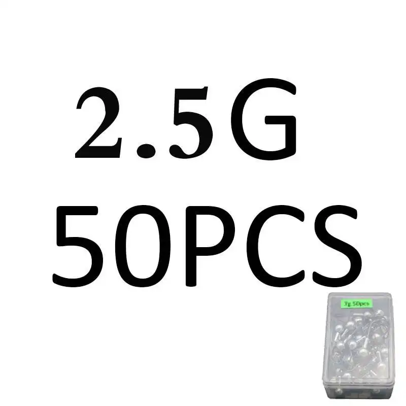 2.5g 50Pcs 1box