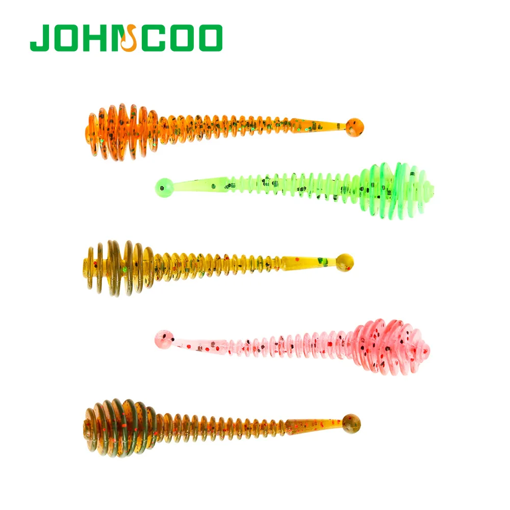 Señuelo de pesca flotante TPR de silicona suave, cebo suave de 0,85g, 52mm, 12 unidades por lote, Swimbaits UL Jigging, señuelo de trucha - imagen 4