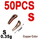 50pcs s copper