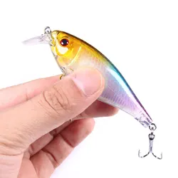Crankbait Wobbler Minnow para lubina y lucio, de rango medio