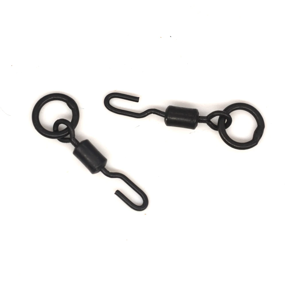 MNFT-aparejo giratorio de pesca de carpa, 10 piezas, accesorios de anillos - imagen 5