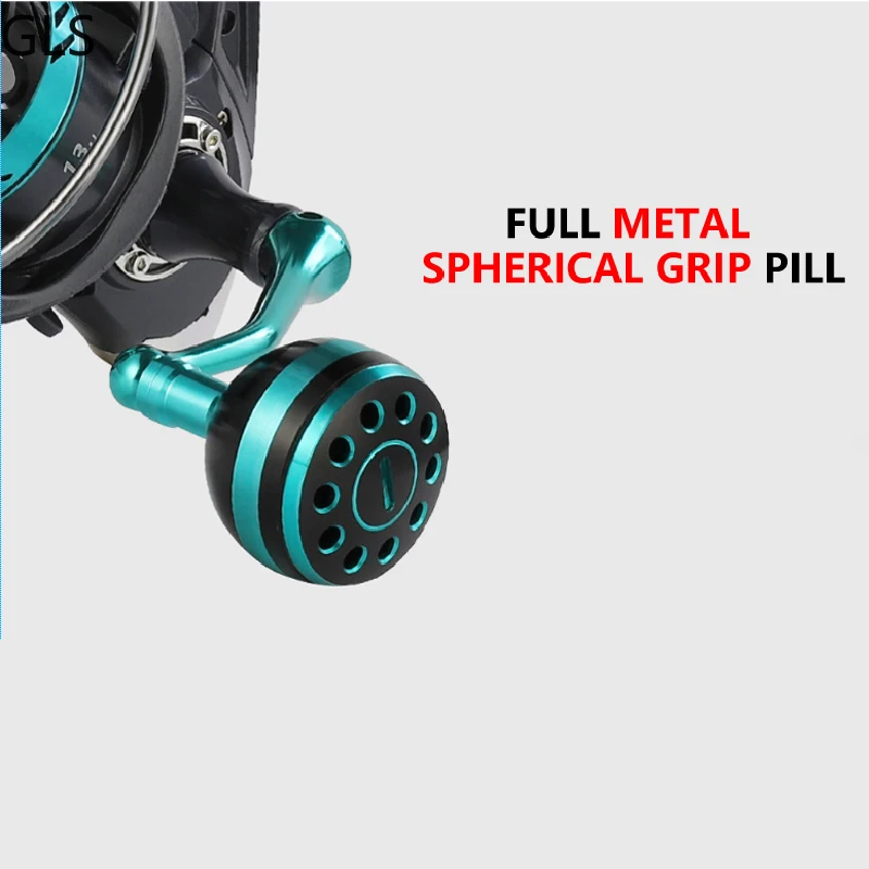 Rueda de pesca giratoria serie DK 1000-7000, carrete de aleación de aluminio, relación de engranaje 5,2: 1, carrete de pesca impermeable de alta calidad - imagen 5