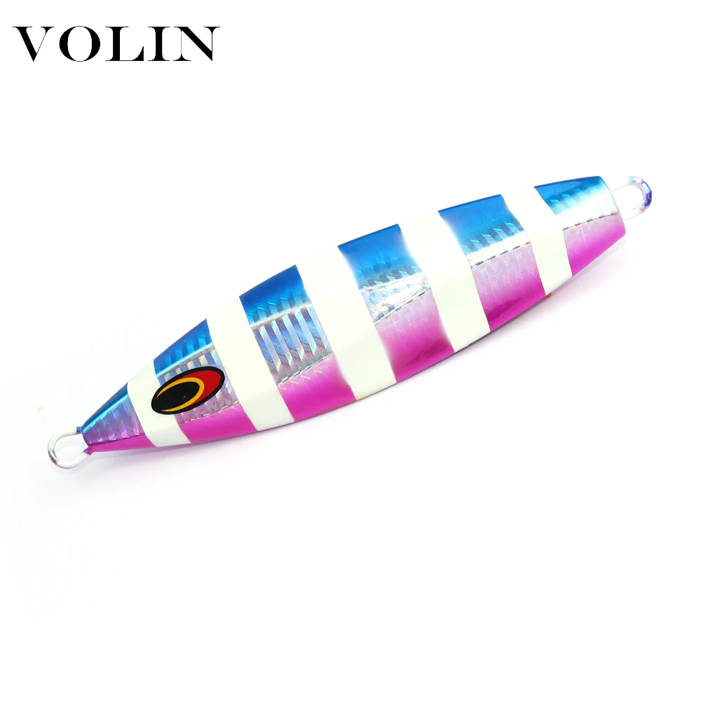 VOLIN-señuelo de pesca Jigging para agua salada, cebo Artificial de Metal, 250g, 300g, 1 ud., nuevo - imagen 5