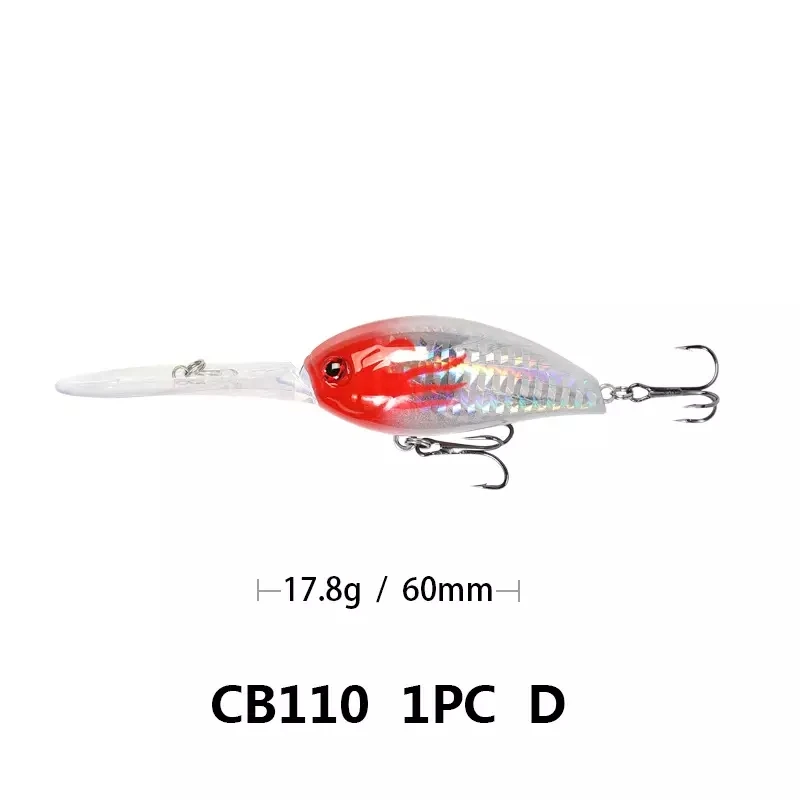 20 piezas-señuelo Artificial de pesca en roca, giratorio Biónico de 11,2 cm y 17,7g, Láser de color bronce, Wobbler - imagen 5