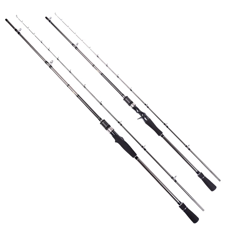 ECOODA-caña de pescar giratoria para cola de pelo, piezas FUJI completas, 1,9/2,05/2,3/2,6 m, potencia de arrastre, 5-10kg - imagen 5