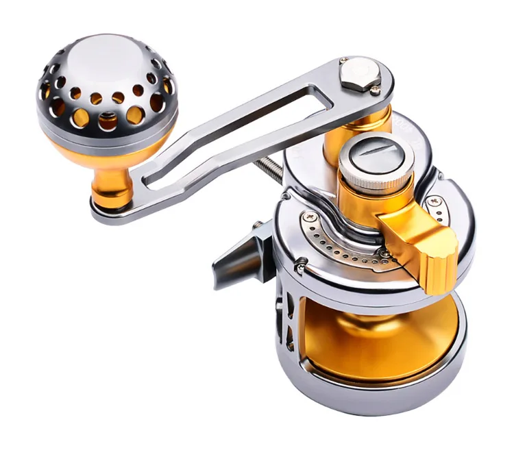 un carrete de pesca de alto rendimiento diseñado para precisión y durabilidad