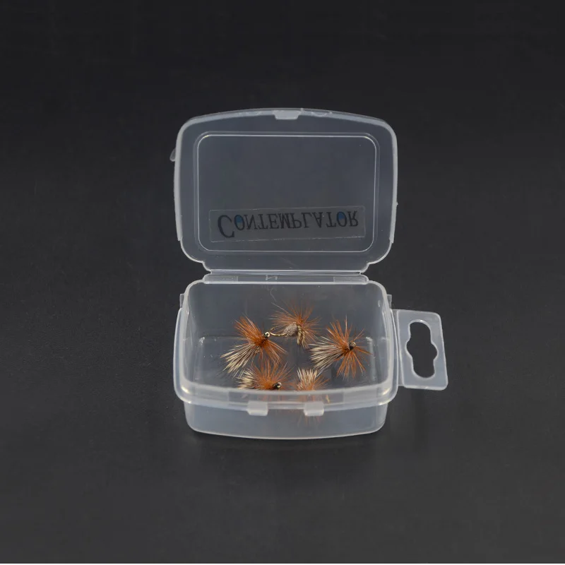 CONTEMPLADOR 5 piezas 14 # Pelo de ciervo Sedge mosca seca moscas de trucha buen patrón versátil moscas flotantes de salmón Señuelos de pesca con mosca - imagen 4