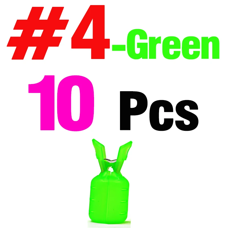 No4 Green 10Pcs