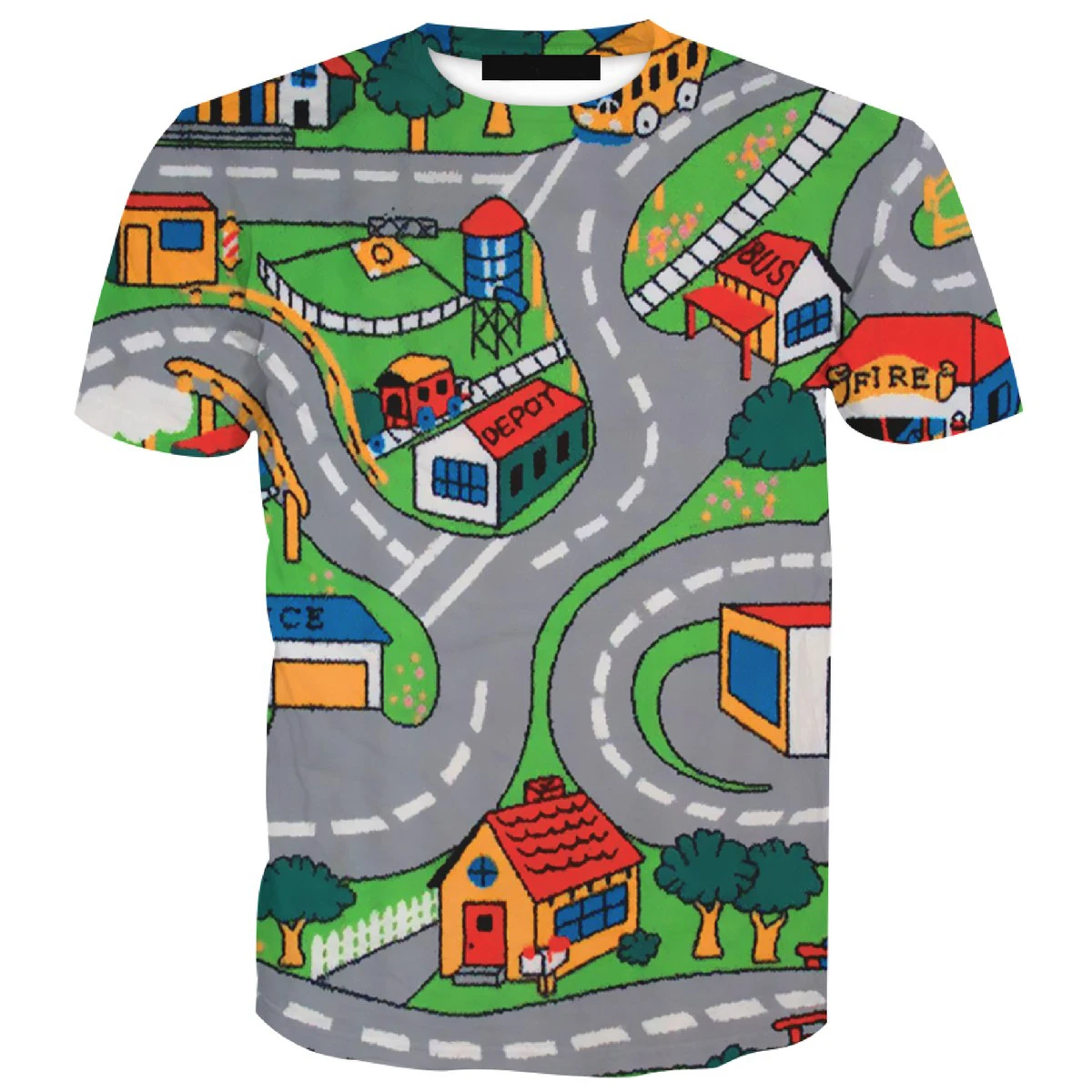 Envío Directo 2020 moda para hombre sudaderas con capucha 3d juguete caminos dibujos animados impreso Sudadera con capucha ropa de calle Unisex chándales casuales - imagen 2