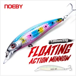Noeby Minnow Jerkbait – Señuelo duro para lubina