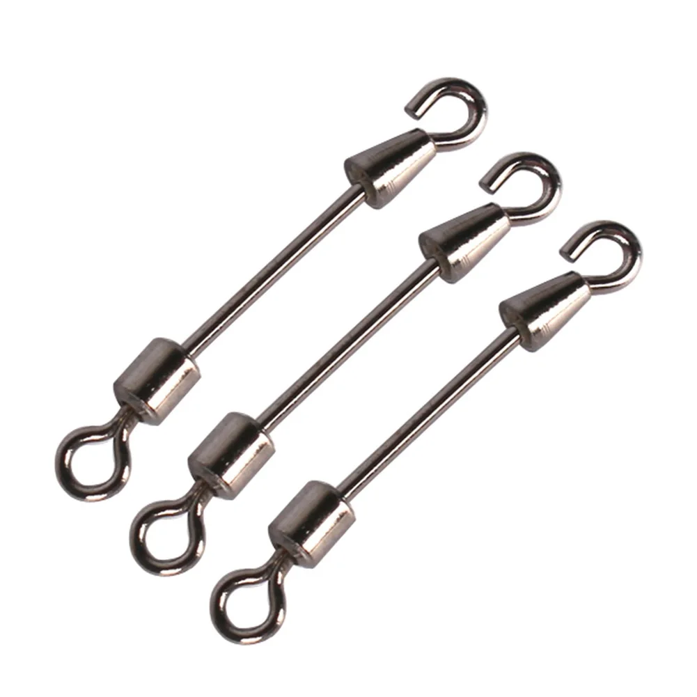 Conector rápido abierto acero inox – Eslabón presión + plomo rodante