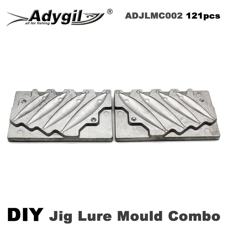 Adygil molde para señuelos de pesca artesanal - imagen 4