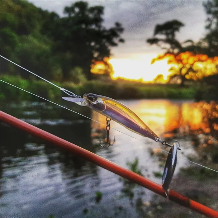 Jerkbait-señuelo de pesca Minnow, 77MM, 8,4G, Wobbler, carpa Isca, accesorios artificiales, equipo de señuelos Leurre Souple - imagen 5