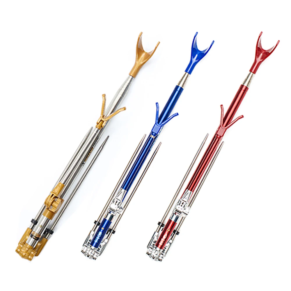 Soporte de pesca de ángulo ajustable, herramienta para exteriores de acero inoxidable, 2,3 M, 2,1 M, 1,7 M, soporte de caña de mano telescópica - imagen 4