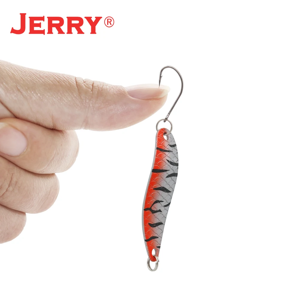 Jerry Cancer-señuelo de Pesca giratorio, cuchara de Metal para buceo profundo, percha de trucha brillante, lubina - imagen 3