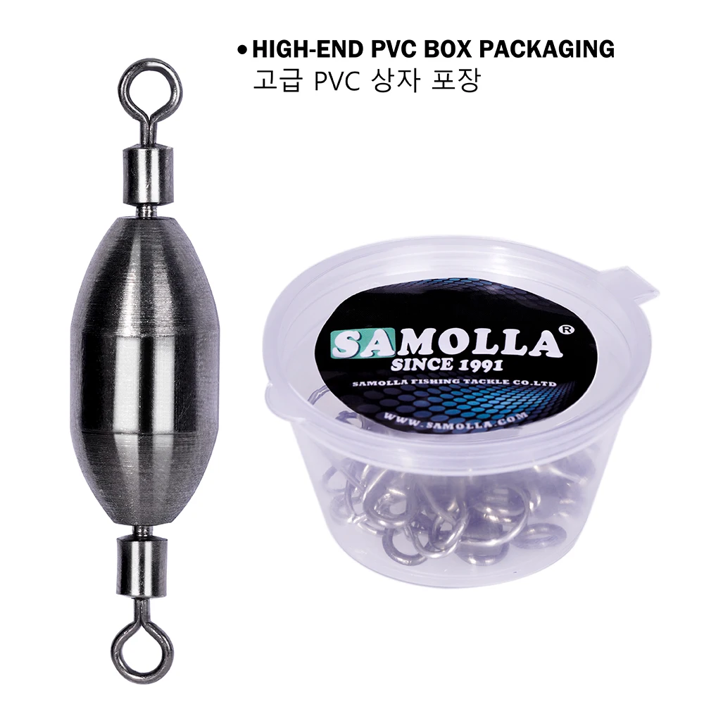 Accesorios de plomo de pesca de latón reforzado, Pin de conector giratorio, rodamiento de anillos sólidos, reemplaza el aparejo fijo giratorio, 5 unids/lote por bolsa - imagen 5