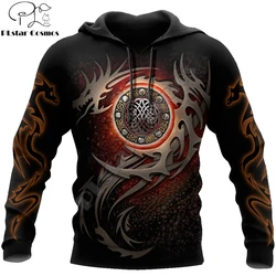 Sudadera de pesca con capucha diseño dragón 3D - Unisex Deluxe