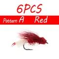 6PCS A Red