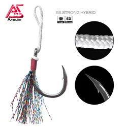 Anzuelos Jigging Inoxidables BKK – Faldas Calamar para Agua Salada