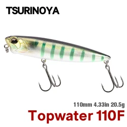 TSURINOYA Señuelo Lápiz Topwater para Lucio