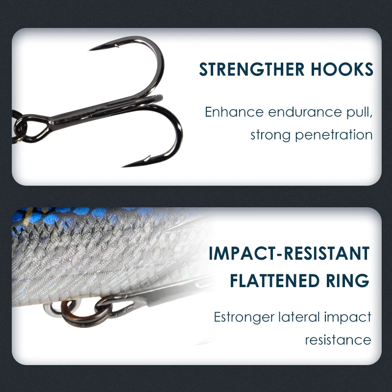 MEREDITH Jerk señuelo de pesca que se hunde con lápiz, Wobbler, lubina, aparejos de pesca, accesorios de Pesca, Señuelos de agua salada, cebo de arrastre,pencil lure - imagen 5