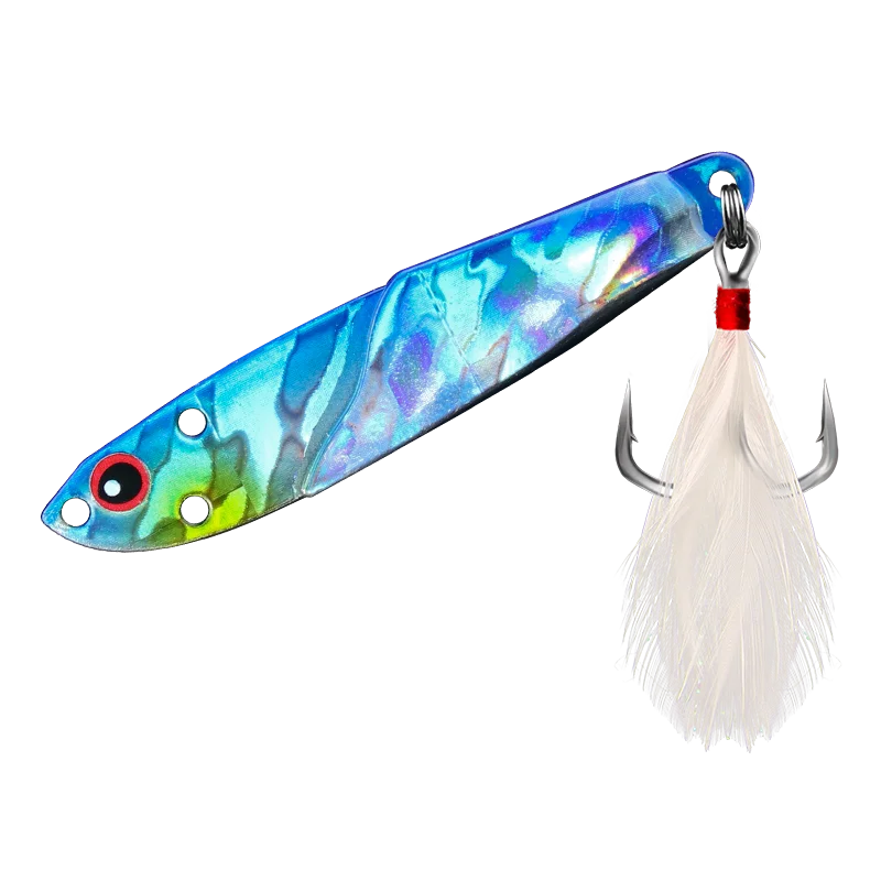 Señuelo de pesca Jigs fantasía danza Jig Bait 3 postura de natación natación completa fundición larga 7g-20g señuelos artificiales 1 pieza venta - imagen 4