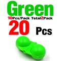 Green  20 Pcs