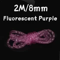 2M 8mm Fluo Purple