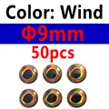 9mm wind 50pcs